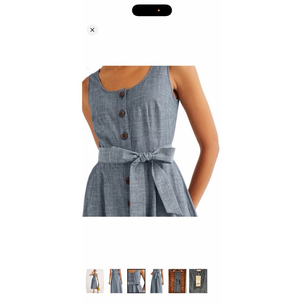 ASOS DESIGN Wrapwaist Midi Dress Sz 6 Double Layer Skirt Long Sleeve Lavender - Picture 5 of 14